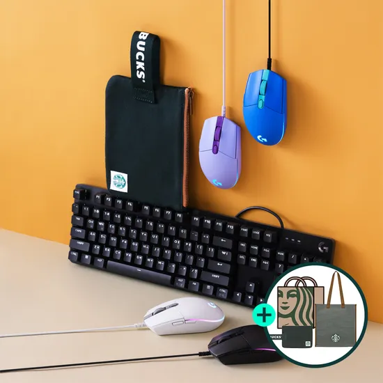 로지텍 G413 SE G102 키보드 마우스 세트