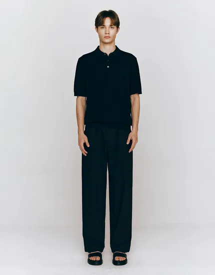 컨셉원 와이드핏 밴딩 팬츠