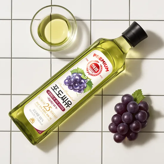 해표 포도씨유 900ml 4개