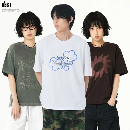 에스이에스티 와이드핏 트레이닝 스웨트 팬츠 1+1