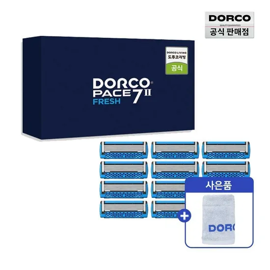 도루코 페이스7II프레쉬 면도날 12입