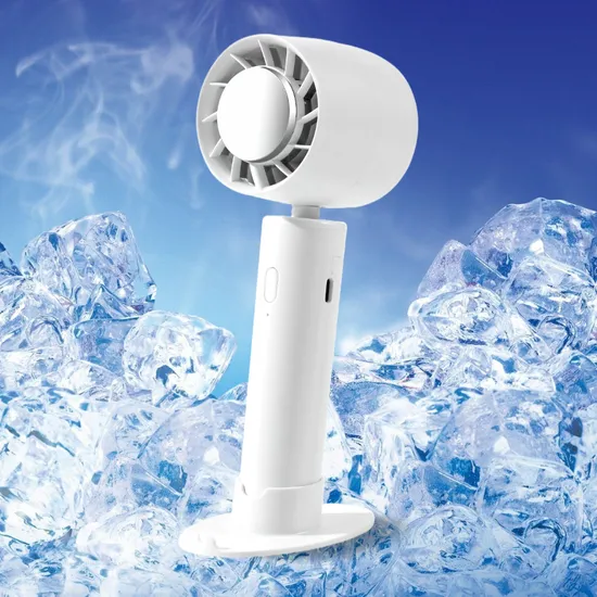 소하 냉찜질 하이스피드 원버튼 휴대용 손선풍기