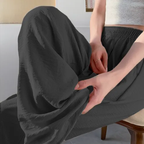 여성 여름 와이드 팬츠