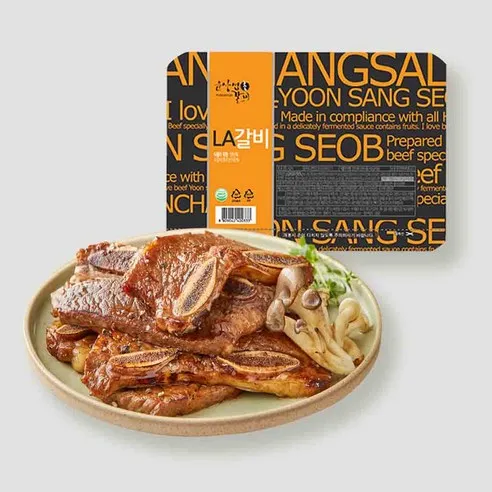 갈비장인 윤상섭 양념LA갈비 400g 8개