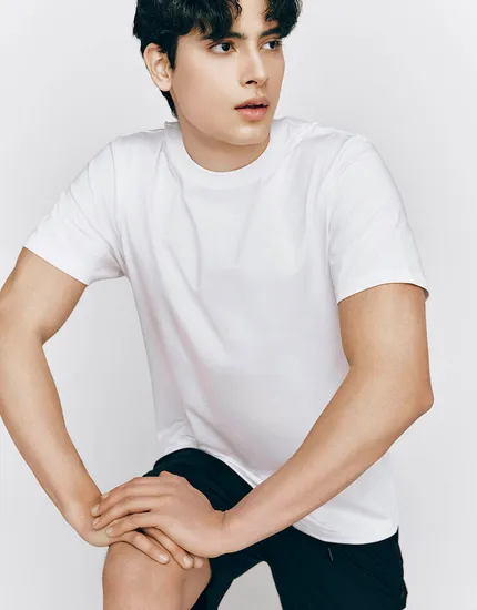 운동용 쿨 반팔티