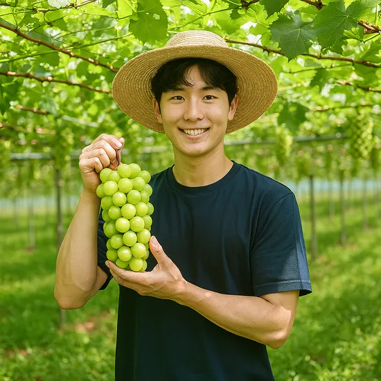 샤인머스캣 2kg 4수