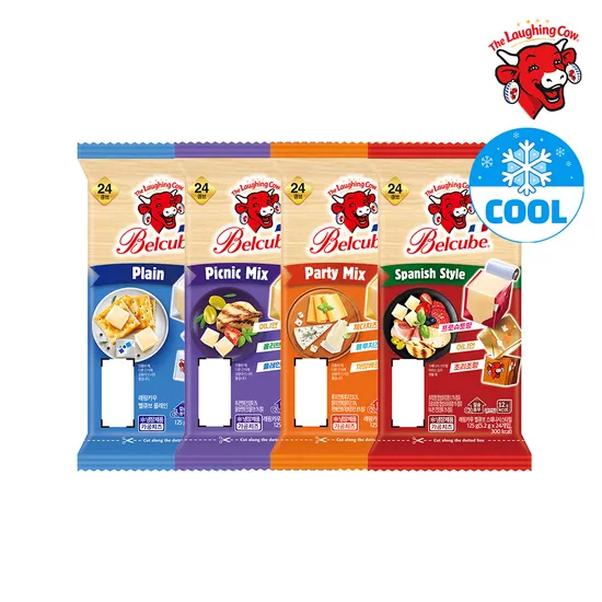 래핑카우 벨큐브 24큐브 혼합 4개