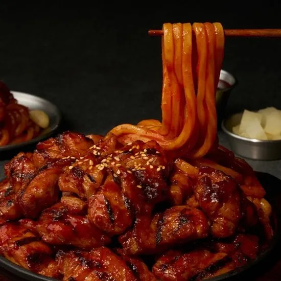 훌랄라 숯불양념치킨 우동사리 670g 3팩