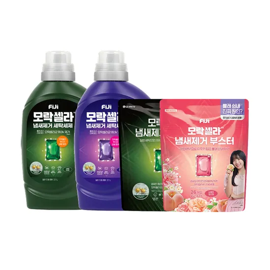 피지 모락셀라 냄새제거 액체세제 일반드럼 겸용 용기 2.1L