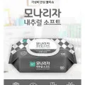 모나리자 내추럴 소프트 캡형 물티슈 100매 총10팩