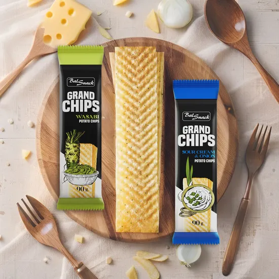 발스낵 그랜드 감자칩 롱칩 90g 9개