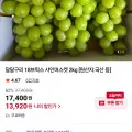 샤인머스켓 2kg