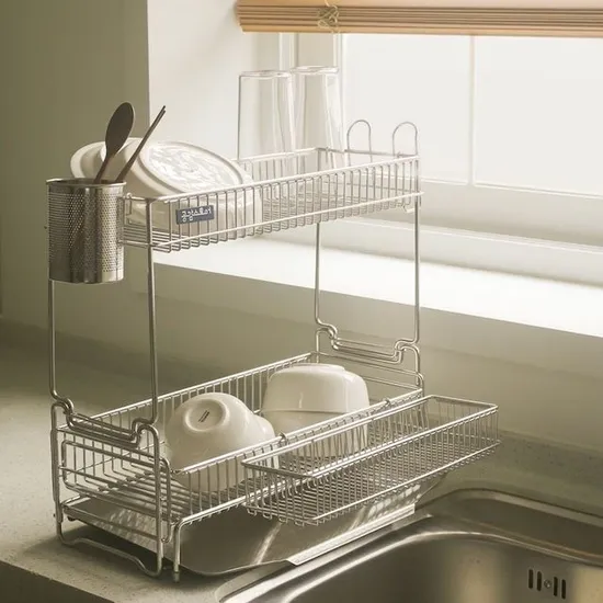 공감스토어 올스텐304 식기건조대 3단 미니확장형