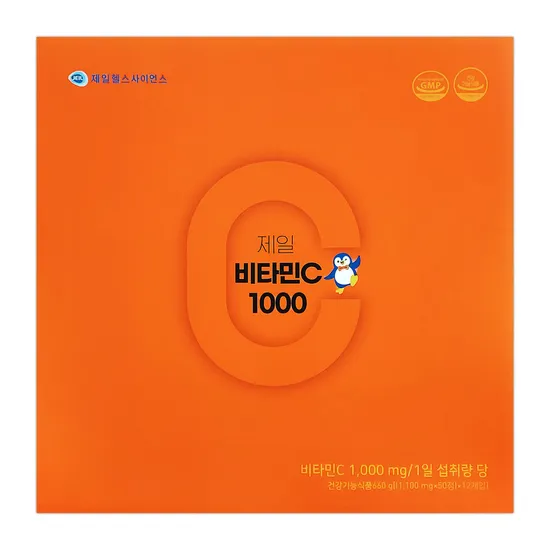 제일헬스사이언스 비타민C 1000 1100mg 50정 12개입