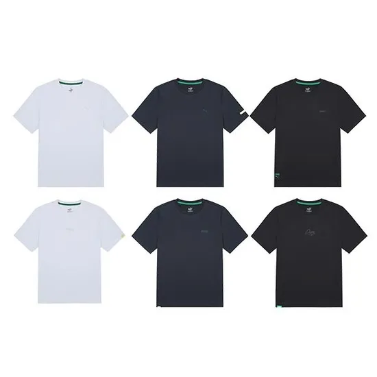 푸마 쿨링 마라톤 맞춤 티셔츠 세트 3+3