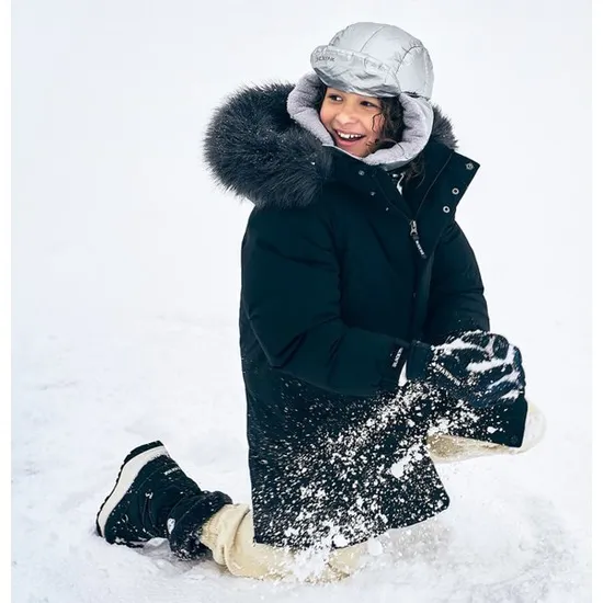 블랙야크키즈 구스 야상다운