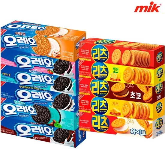 오레오 화이트크림 100g 8개