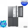 삼성 비스포크 냉장고 4도어 902L RM70F90M1DD 에센셜 다크메탈 푸드쇼케이스