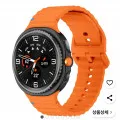 갤럭시 워치8 8클래식 실리콘 스포츠 밴드 스티치 스트랩 40mm 44mm 46mm