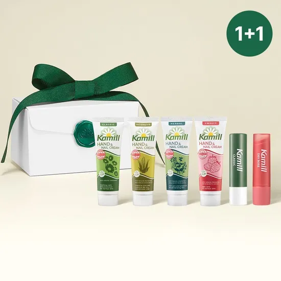 카밀 비건 립밤 컬러밤 1개 미니 핸드크림 4개 SET 2개
