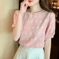 여성 탑 블라우스