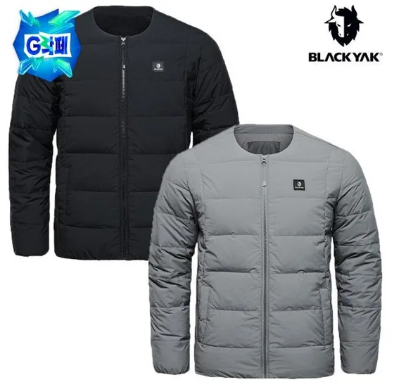 블랙야크 남성 구스다운 L 루나U넥다운자켓