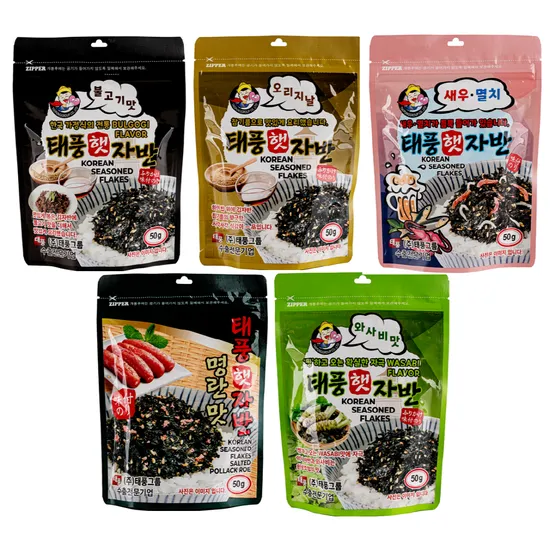 태풍 햇자반 5종 50g 5봉지