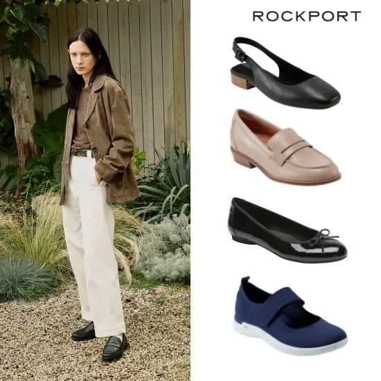 락포트 시티 라이트 콜 타이 슈즈