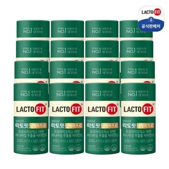 종근당건강 락토핏 당케어프로 16통 16개월분