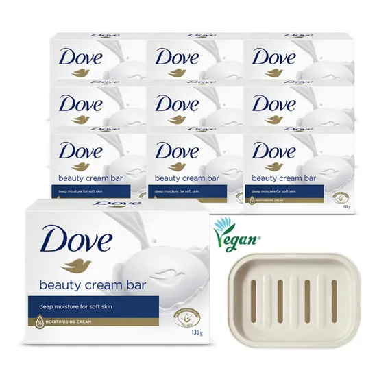 도브 비누 센서티브바 화이트바 135g 10개