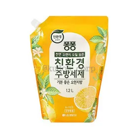 LG 퐁퐁 주방세제 오렌지향 1.2L x 10개