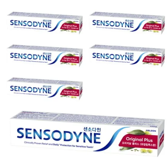 센소다인 오리지날 플러스 치약 100g 6개