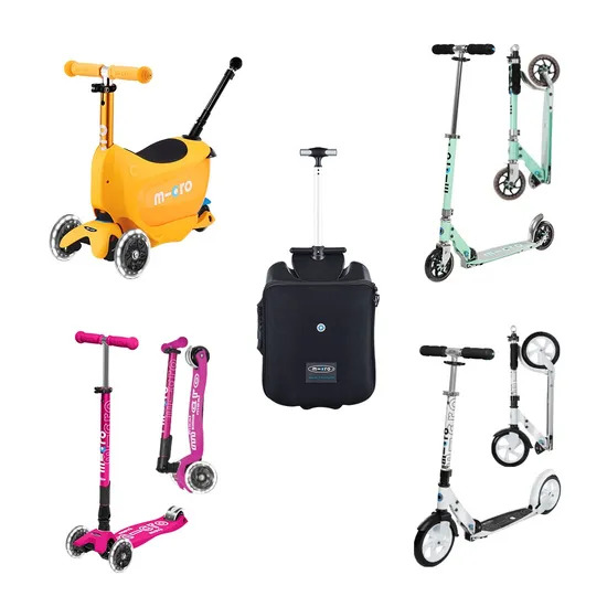 마이크로킥보드 미니 투고 디럭스 플러스 LED 벨 라이트