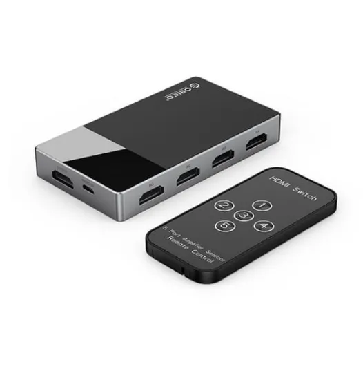 오리코 5대1 4K60Hz HDMI 어댑터 HD-5H