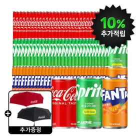 코카콜라 스프라이트 환타 190ml 90캔