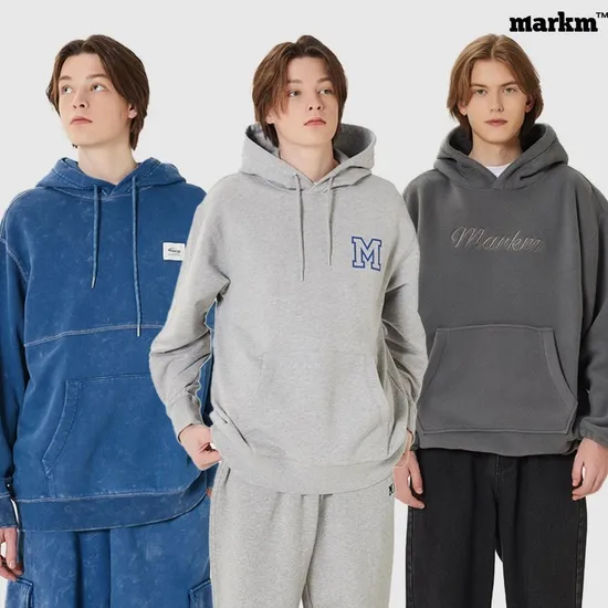 마크엠 기본 로고 후드 MGIBA8681
