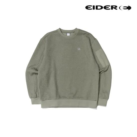 아이더 울리 맨투맨 티셔츠