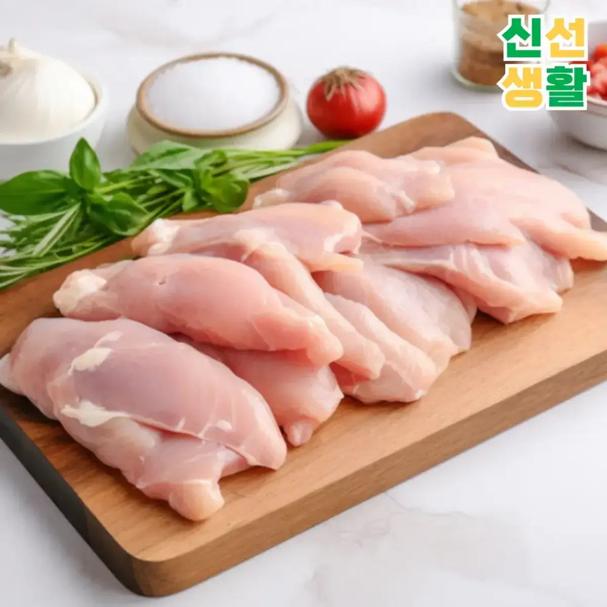 국내산 냉동 닭안심 1kg x 2팩