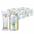 카스 제로 레몬 스퀴즈0.0 330ml 24캔 칵테일잔 2개