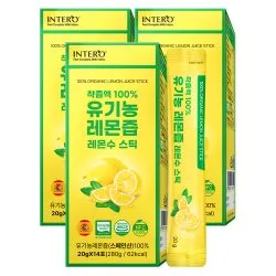 레몬즙 스틱 NFC 100% 14포 x 3박스