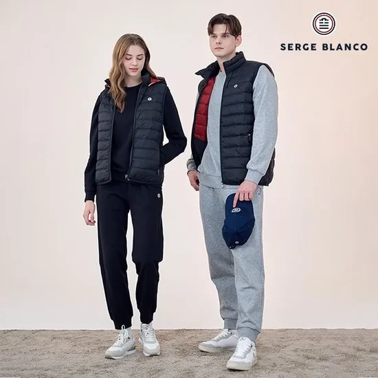 패딩베스트 셋업 3종세트 3팩