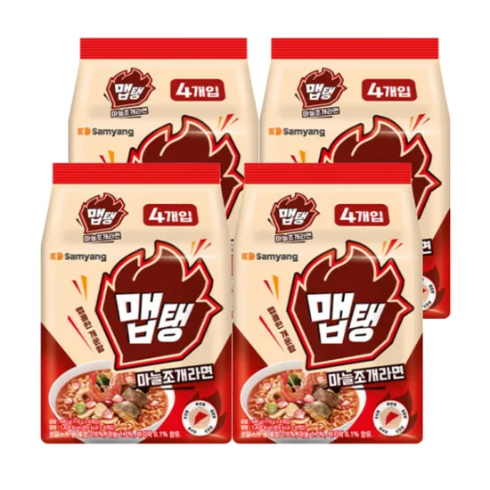삼양 맵탱 마늘조개라면 110g x16입