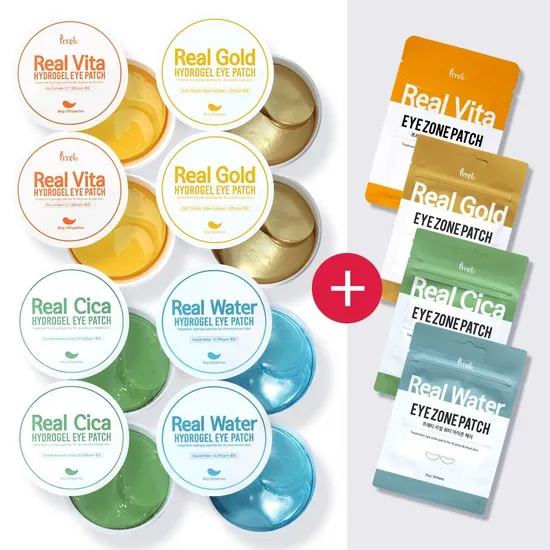 리얼 하이드로겔 골드 아이패치 60매+60매+골드 아이존패치 30매입