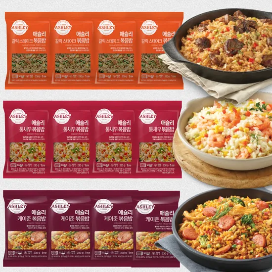 애슐리 볶음밥 3종 6인분