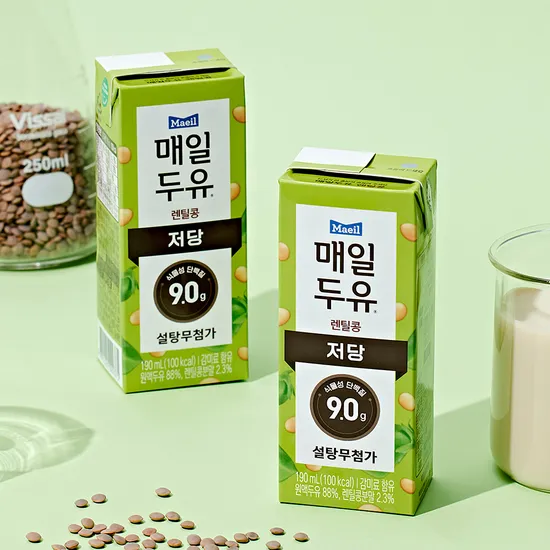 매일두유 렌틸콩 190ml 48팩