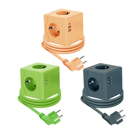 큐브형 멀티탭 2개