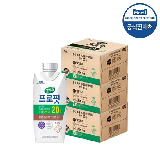 프로핏 웨이프로틴 드링크 3종 330ml 36팩
