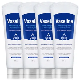바세린 클렌징폼 220ml 4개
