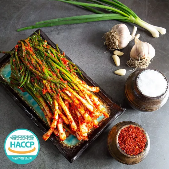 여수 파김치 국내산 천일염 2kg