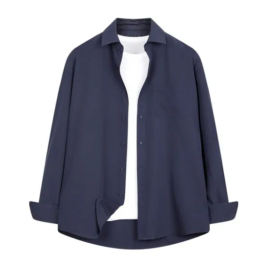 링클프리 스판 긴팔셔츠